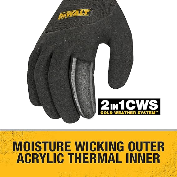 DEWALT DPG737-M, Dewalt Thermal Insulated Grip Glove 2 In 1 Design (M) - Image 3