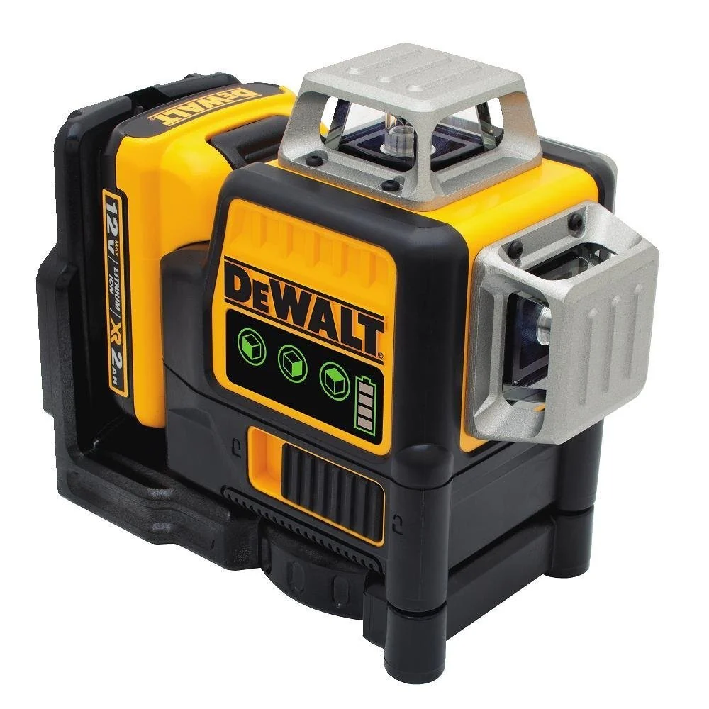 DEWALT DW089LG, 12V MAX* 3 x 360 Green Line Laser