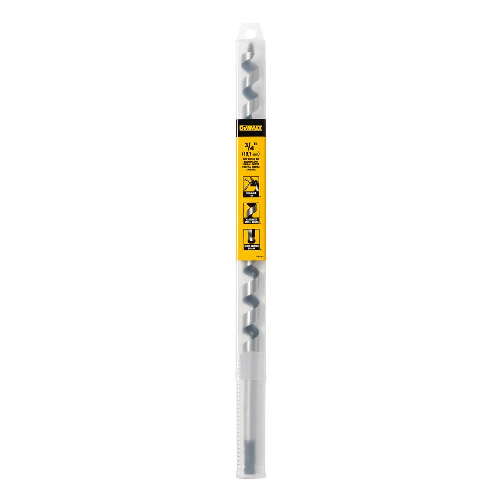 DEWALT DW1689, 1-1/8'' x 17'' Power Ship Auger Bit - Image 3