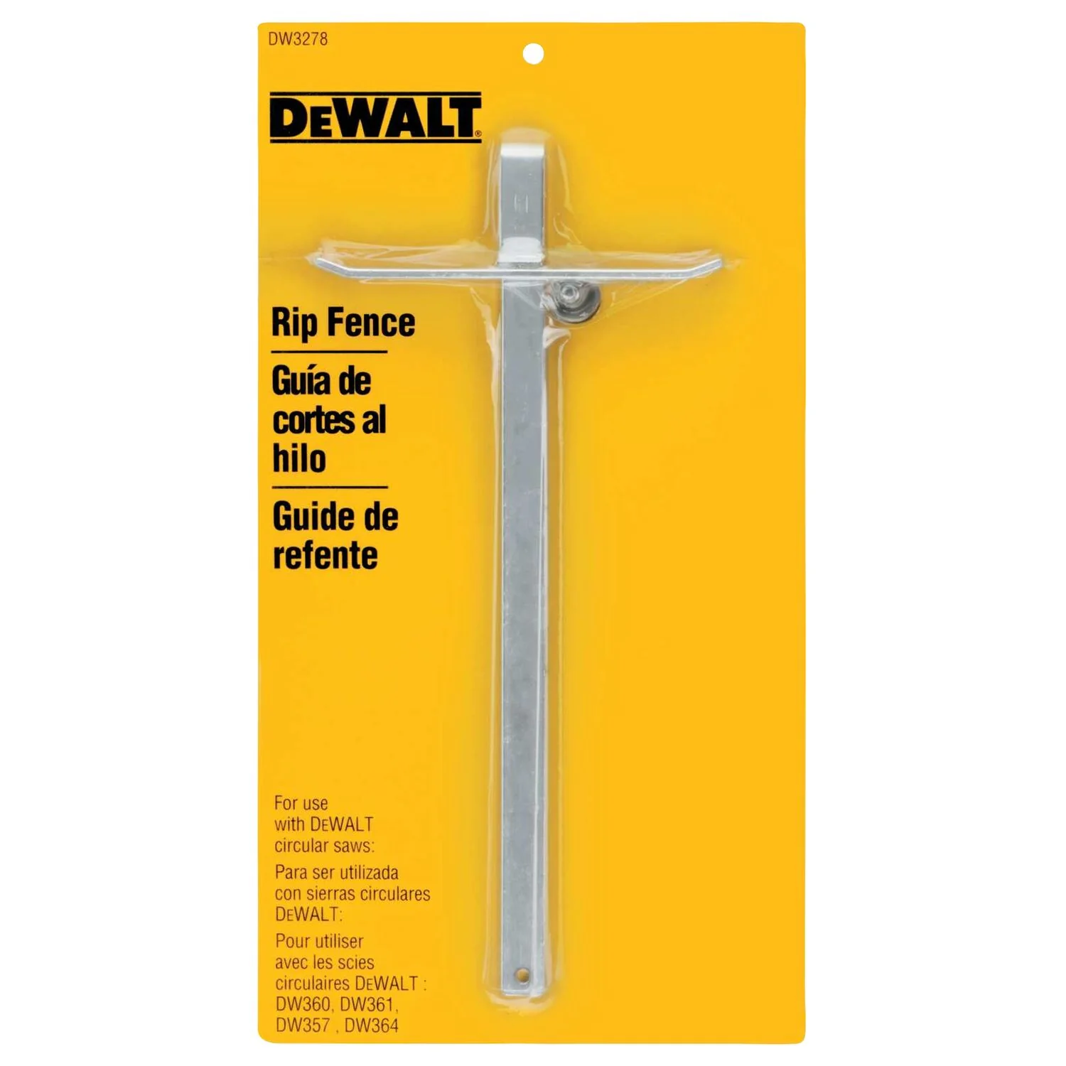 DEWALT DW3278, Rip Guide for DCS570P Circular Saw - Image 3