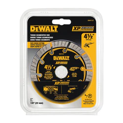 DEWALT DW4713T, 4-1/2'' XP Turbo Segmented Diamond Blade - Image 3