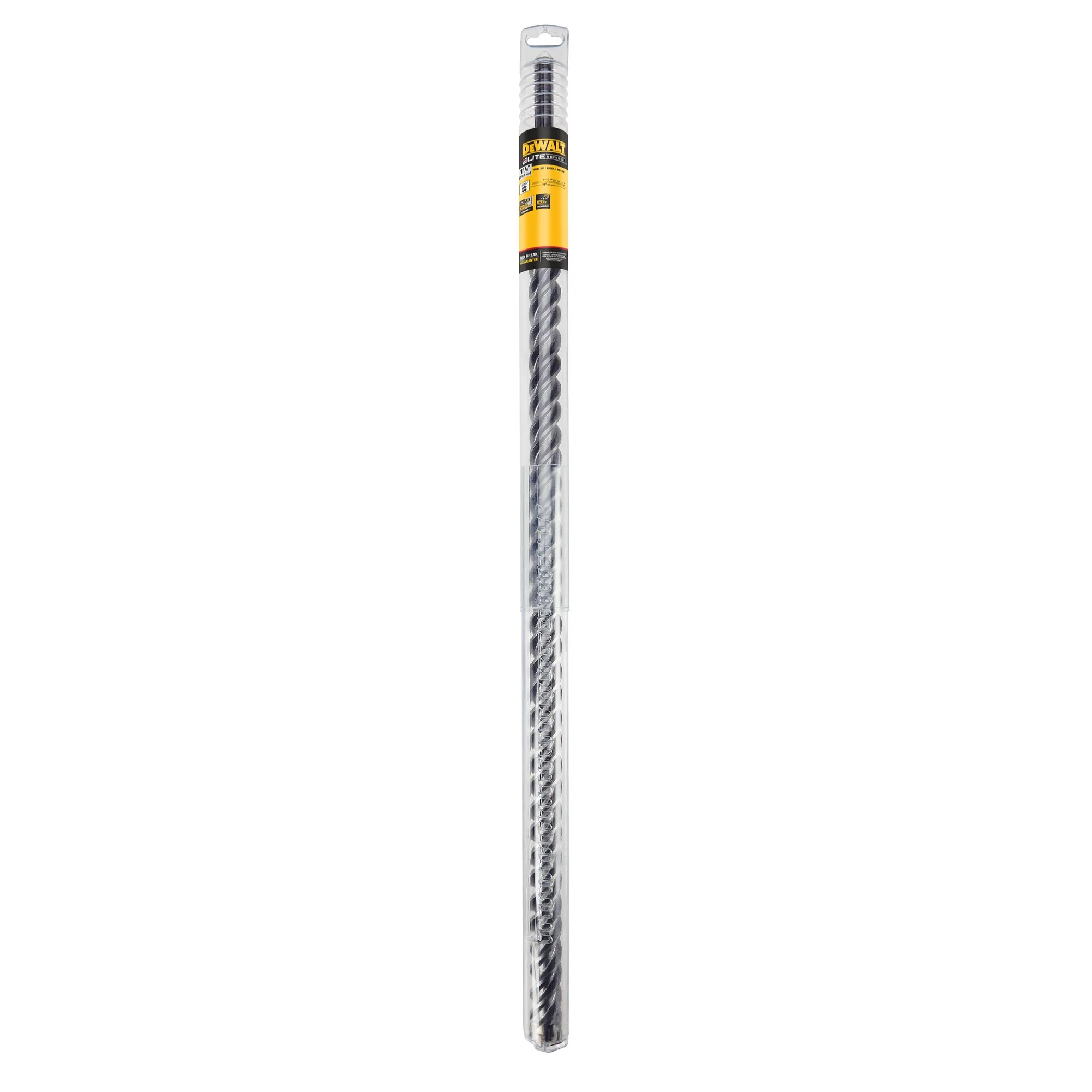 DEWALT DW5830, 1-3/4'' x 18'' x 22-1/2'' SDS Max High Impact Carbide 4-Cutter Drill Bits - Image 4