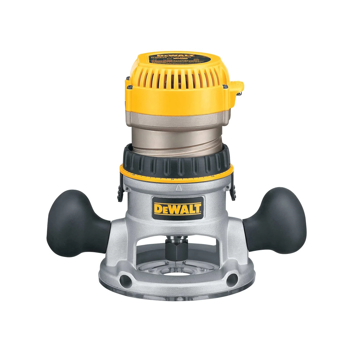 DEWALT DW616K, 1-3/4 HP (maximum motor HP) Fixed Base Router Kit - Image 3
