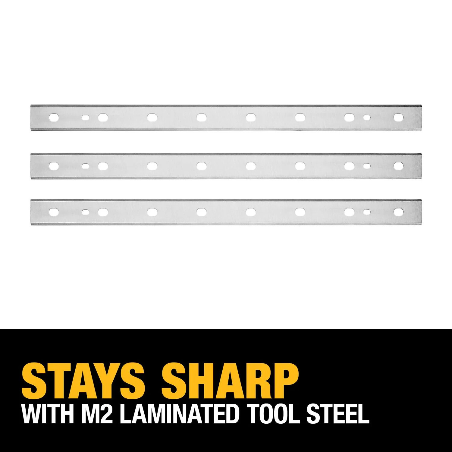 DEWALT DW7352, 13'' Disposable, Reversible Thickness Planer Knives (3 blades) - Image 2