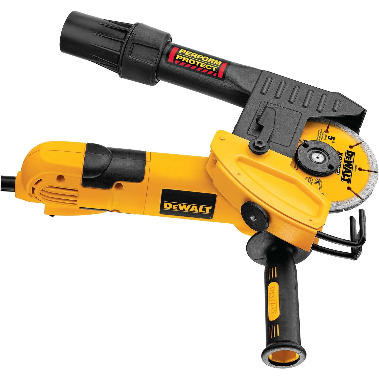 DEWALT DW831, 5'' (125mm) Medium Angle Grinder - Image 5