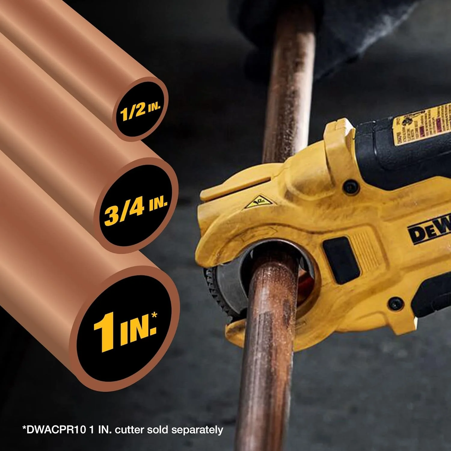 DEWALT DWACPRIR, Impact Ready Copper Tubing Cutter - Image 7