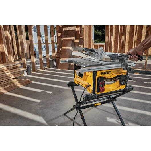 DEWALT DWE7485WS, 8-1/4'' Compact Jobsite Table Saw w/Stand - Image 6