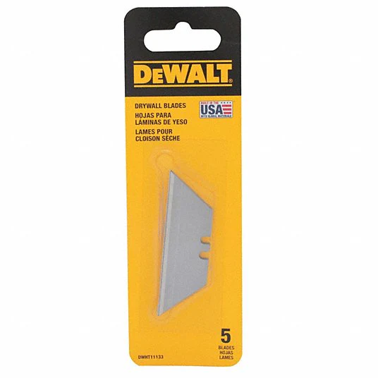 DEWALT DWHT11133, Drywall Utility Blades (5 Pk) - Image 2