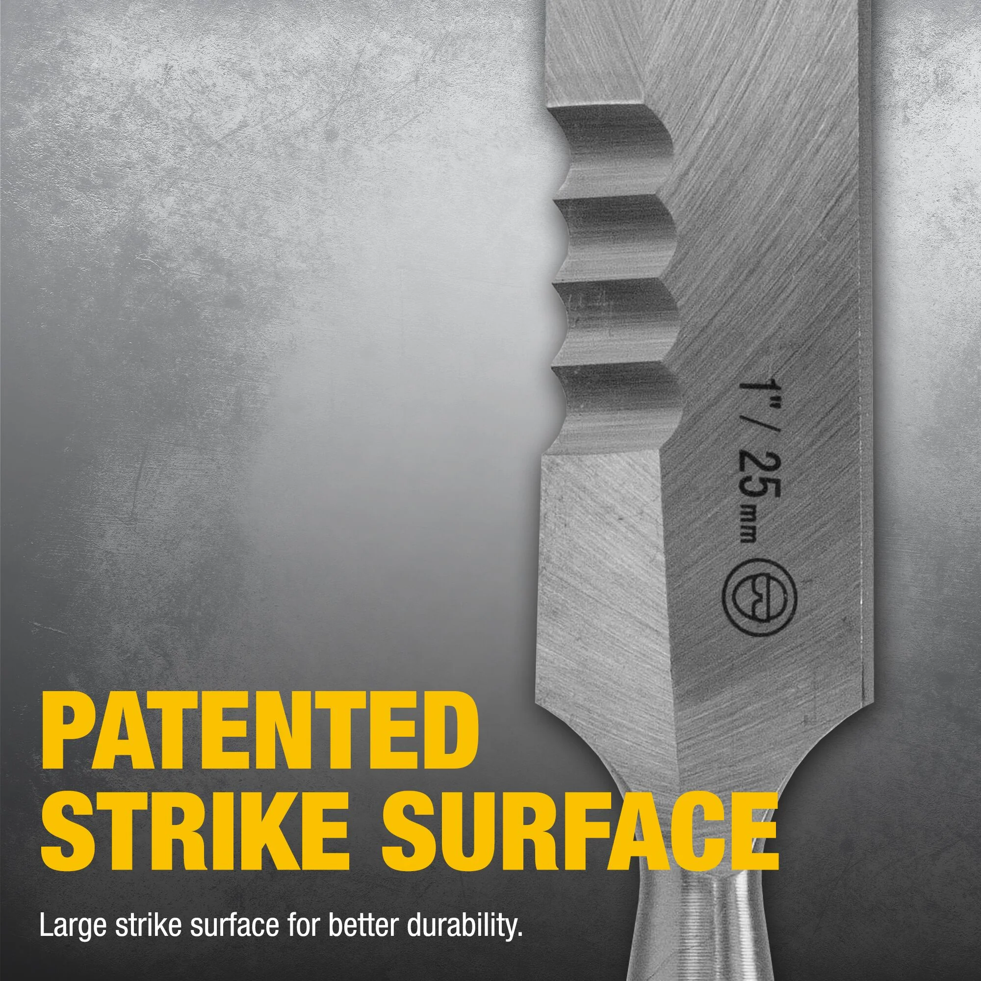DEWALT DWHT16065, 25 mm Side Strike Chisel - Image 4