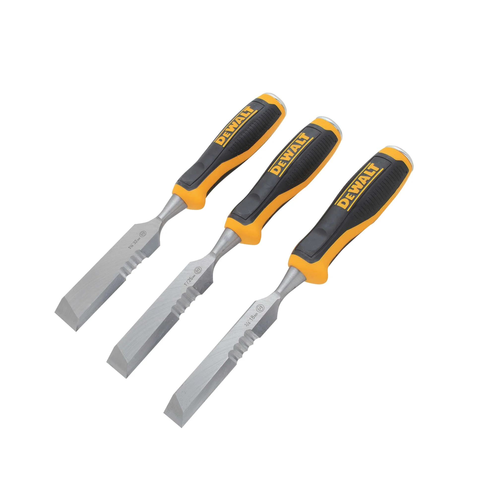 DEWALT DWHT16148, 3 pc. Side Strike Wood Chisel Set - Image 2