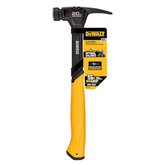 DEWALT DWHT51004, 20 oz. Rip Claw Steel Hammer - Image 7