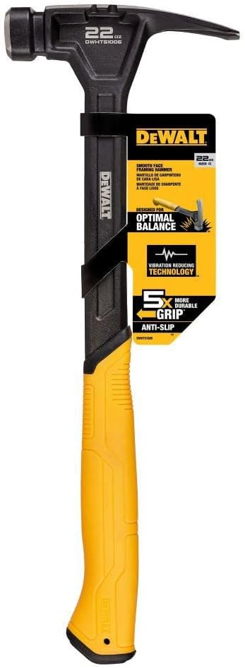 DEWALT DWHT51006, 22OZ SMOOTH FRAMING HAMMER - Image 5
