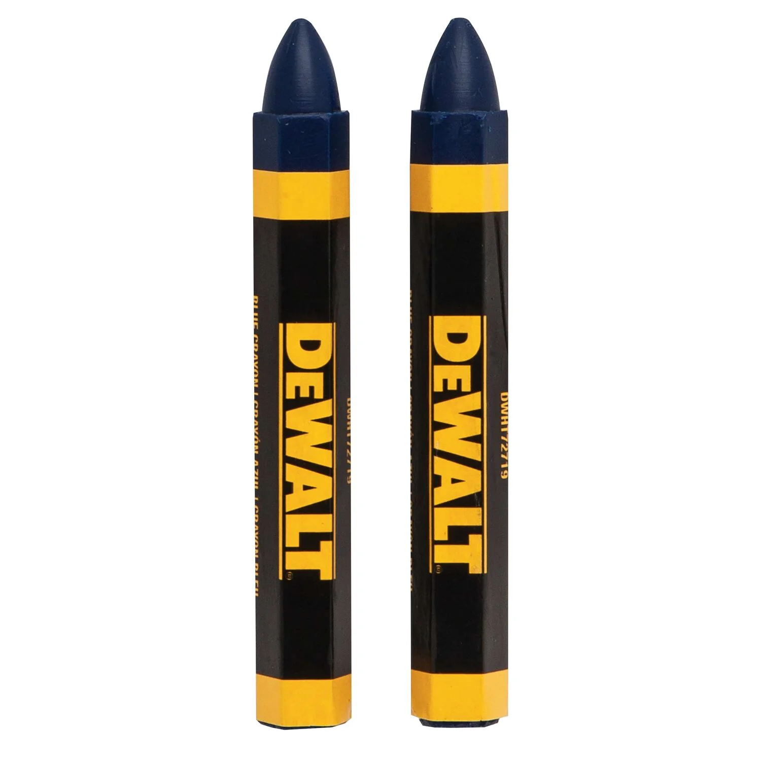 DEWALT DWHT72719, Blue Lumber Marking Crayon (2/pkg) - Image 2