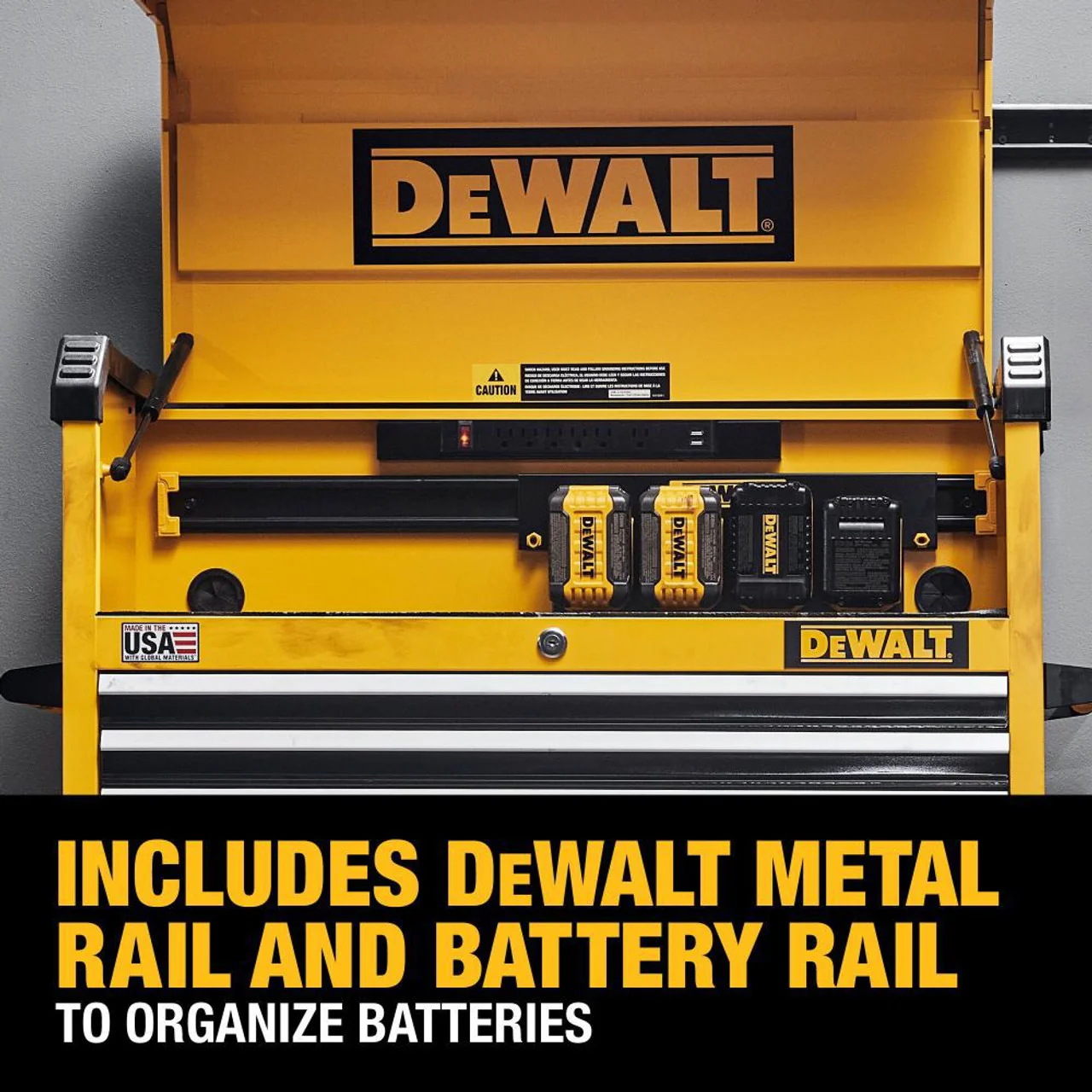 DEWALT DWST37041, 37In 4-Drawer Tool Chest - Image 9