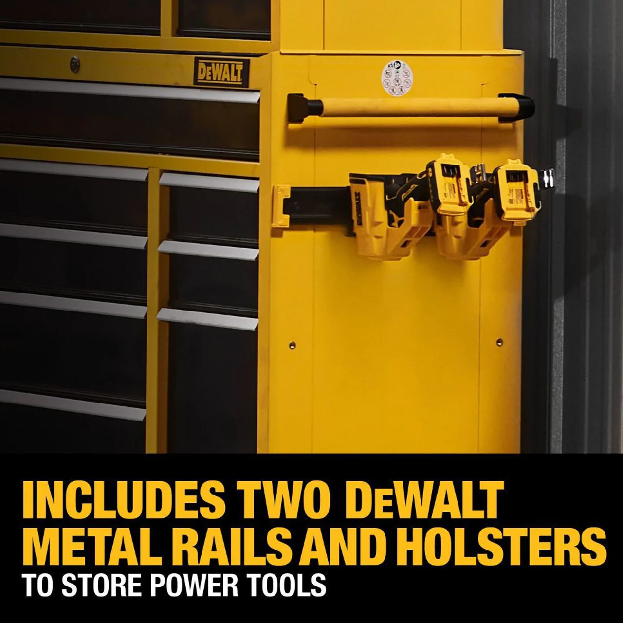 DEWALT DWST37052, 37in 5-Drawer Rolling Tool Cabinet - Image 10