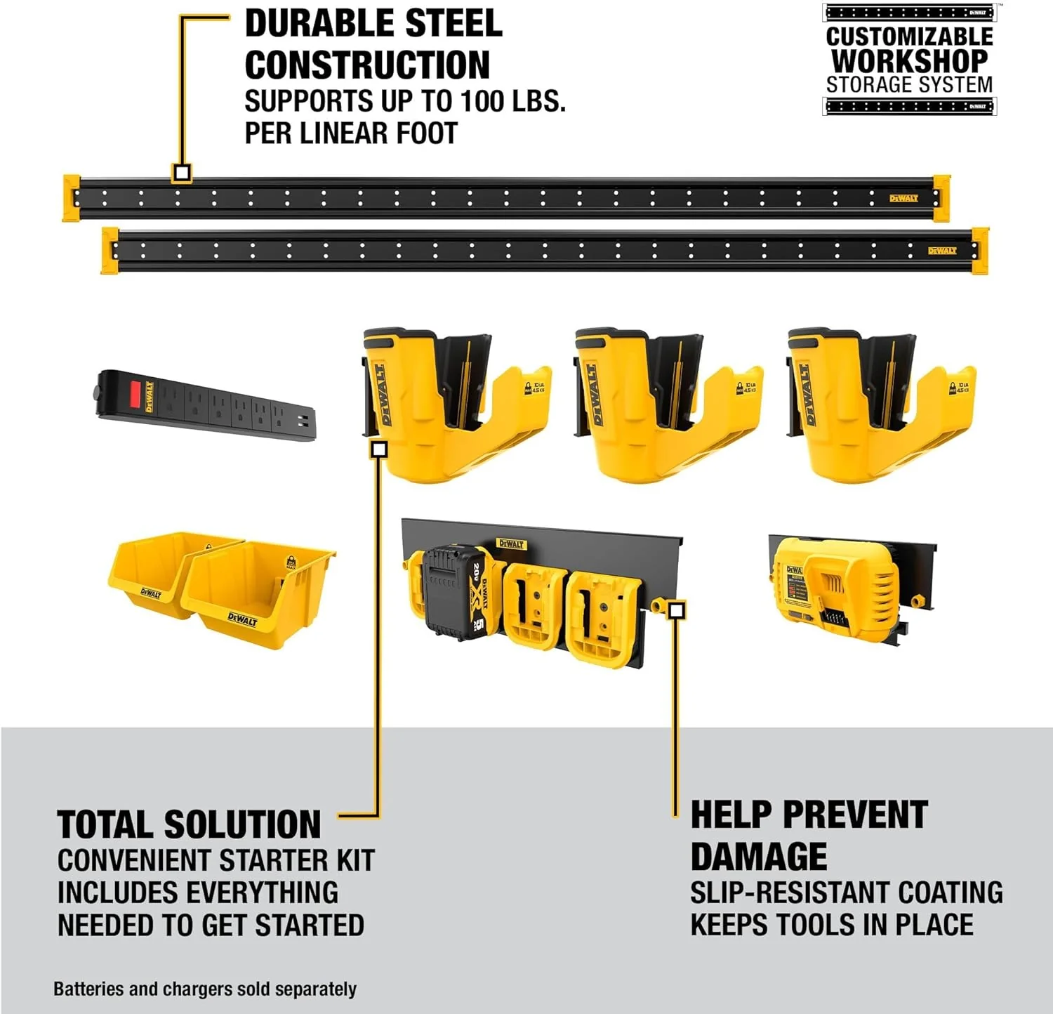 DEWALT DWST82825, POWER TOOL STORAGE KIT - Image 5