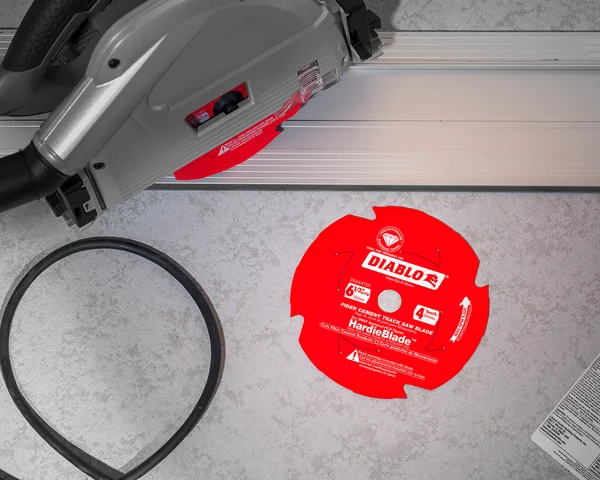 Diablo D0604TSH, 6-1/2" 4-Teeth Track Saw Blade for JamesHardie™ and Fiber Cement - Image 3