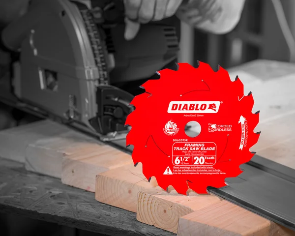 Diablo D0620TSR, 6-1/2" 20-Teeth Track Saw Blade for Framing - Image 3