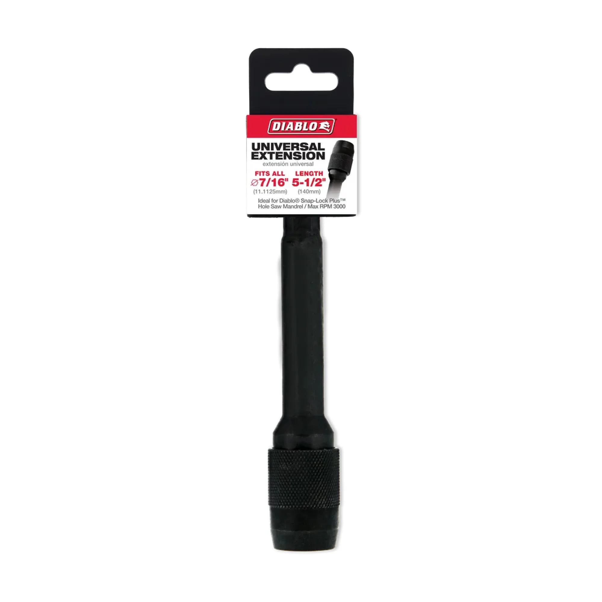 Diablo DHS500XT6, 7/16" x 5-1/2" Snap Lock Extension - Image 3