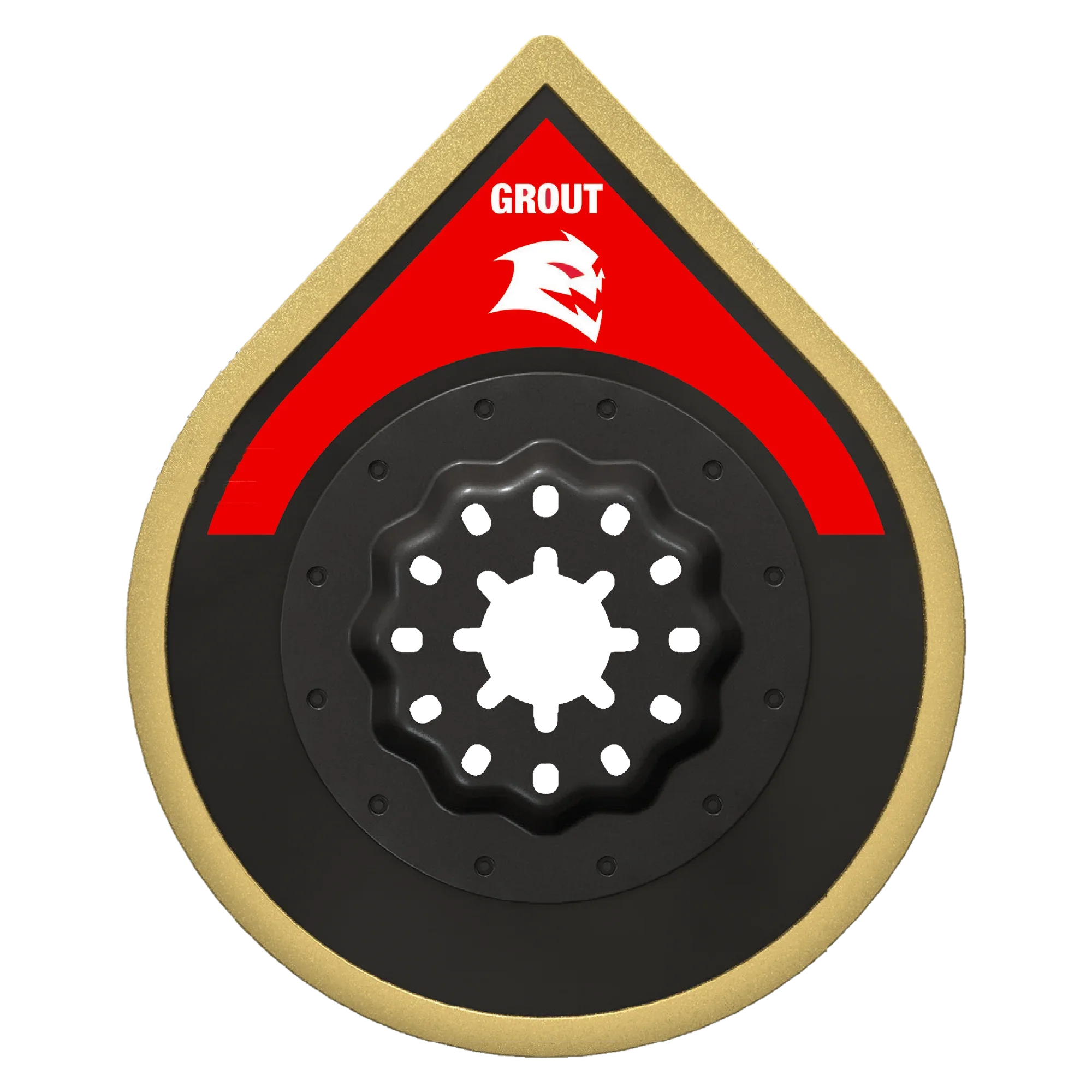 Diablo DOSCGX, 2-3/4" Starlock Carbide Grit Oscillating Sanding Blade for Grout and Mortar