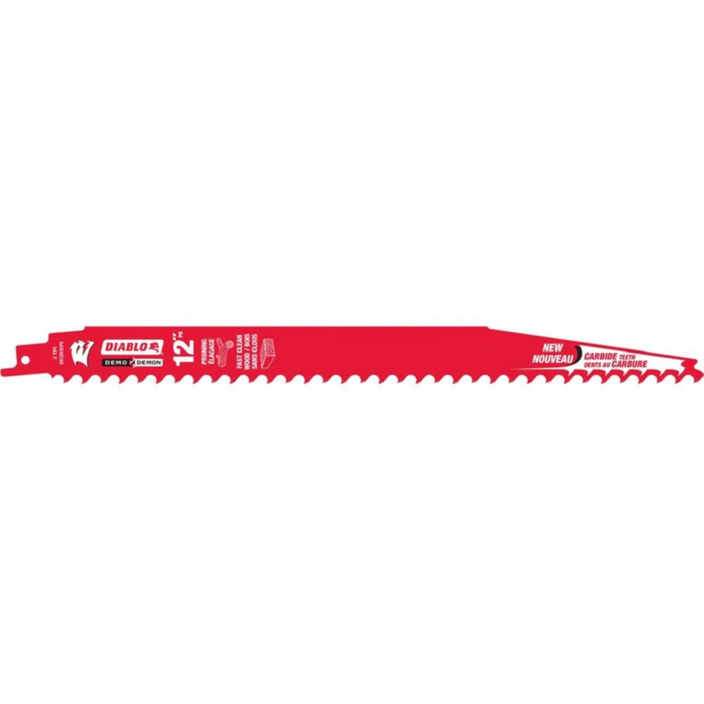 Diablo DS1203CPC, 12" Carbide Pruning Recip Saw Blade