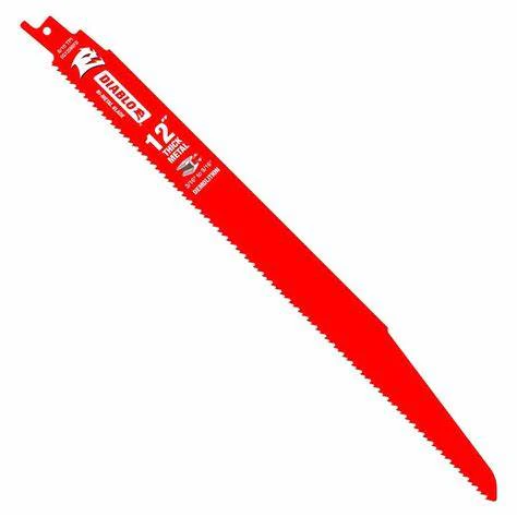 Diablo DS1208BFDC, 12" Bi‑Metal Recip Blade for Thick Metal / Demolition - Image 2