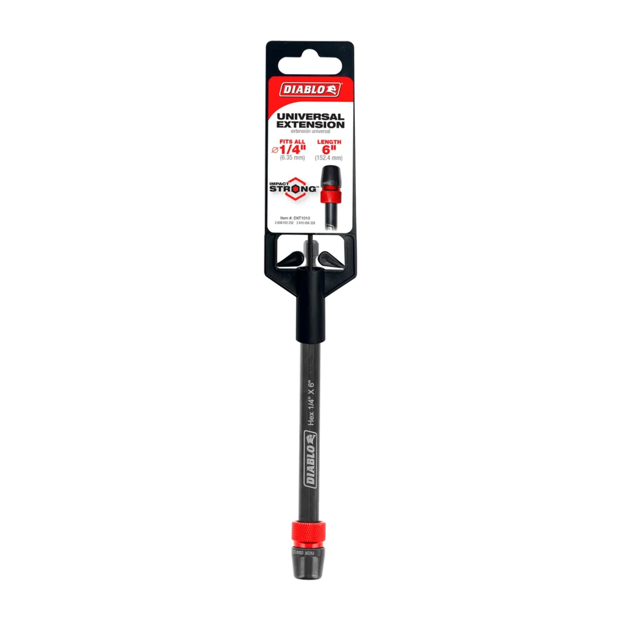 Diablo DXT1010, Universal Extension for Drills 1/4 X 6 - Image 2