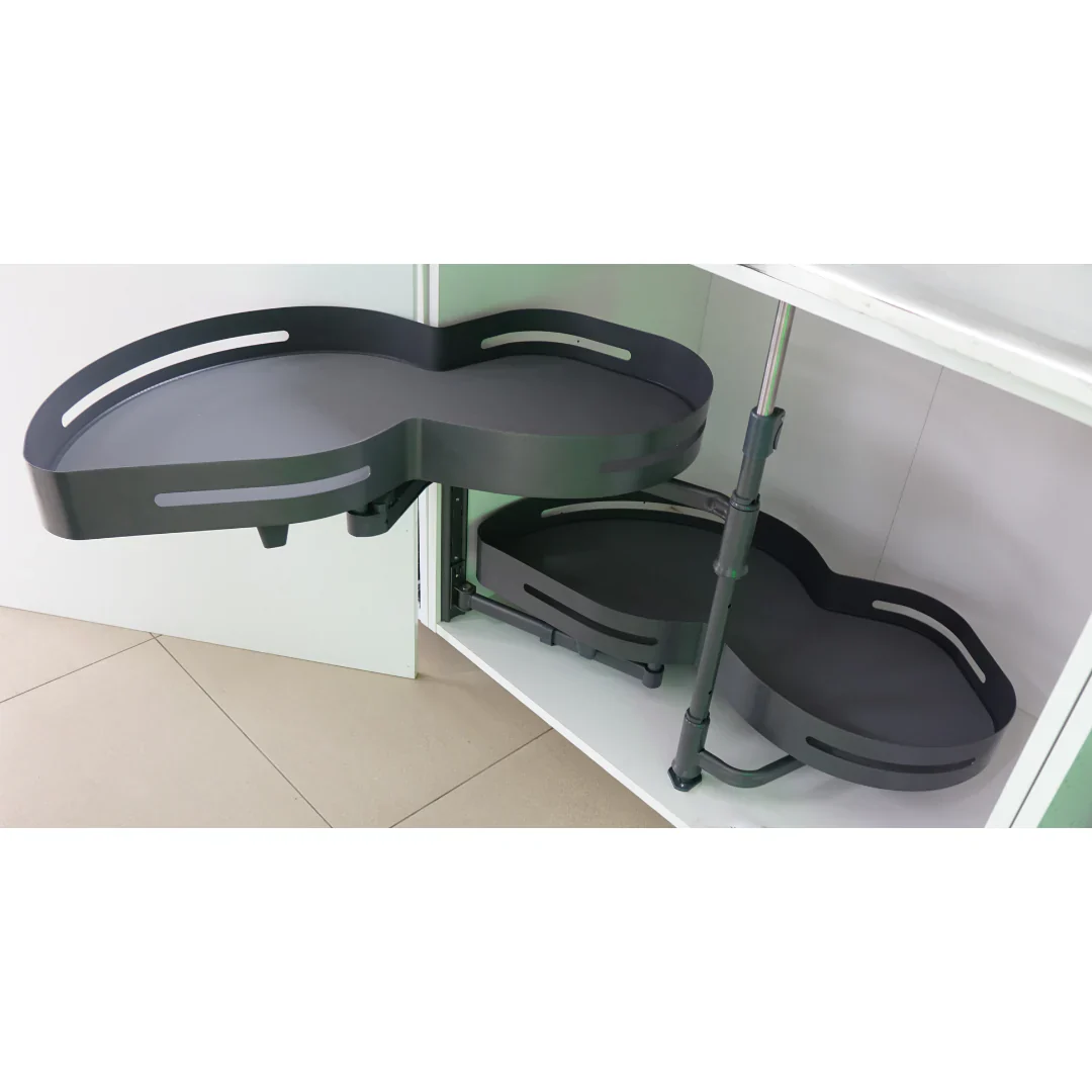 Eurofit WLM-004R, Peanut Shape Blind Corner (Right Swing in Grey Color) - Image 3
