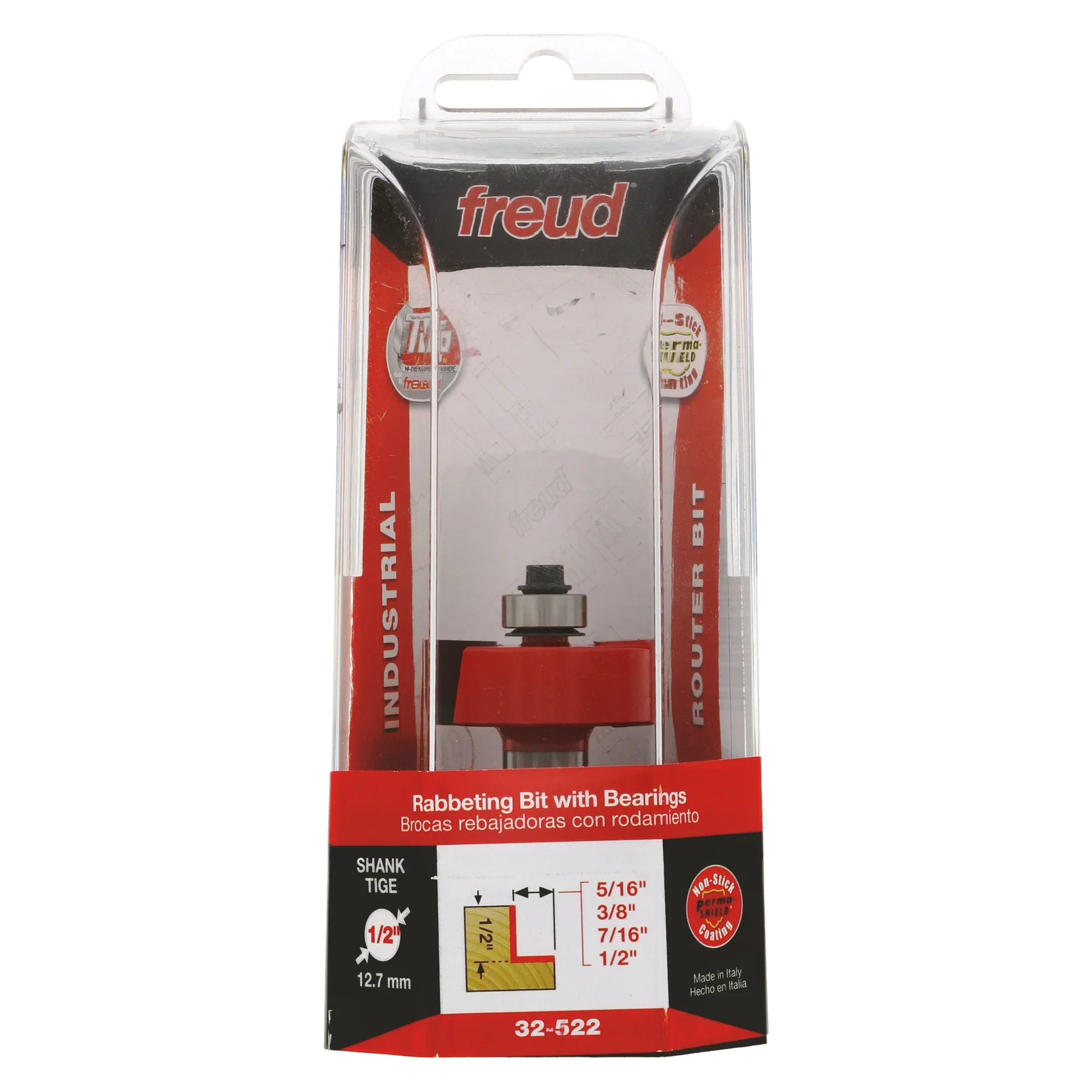 Freud 32-522, Rabbeting Bit & Bearing Set (1/2" Shank) - Image 6