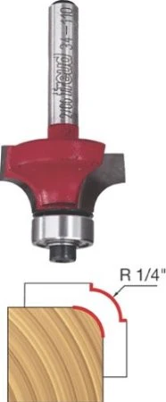 Freud 34-110, Carbide Router Bit - 1" x 2-3/16" Rounding Over Bit - Image 2