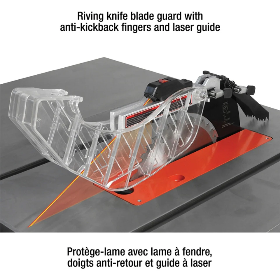KING Canada KC-10HCX, 10" 1-3/4HP Cabinet Table Saw With 30 In. Rip Capacity - Image 3