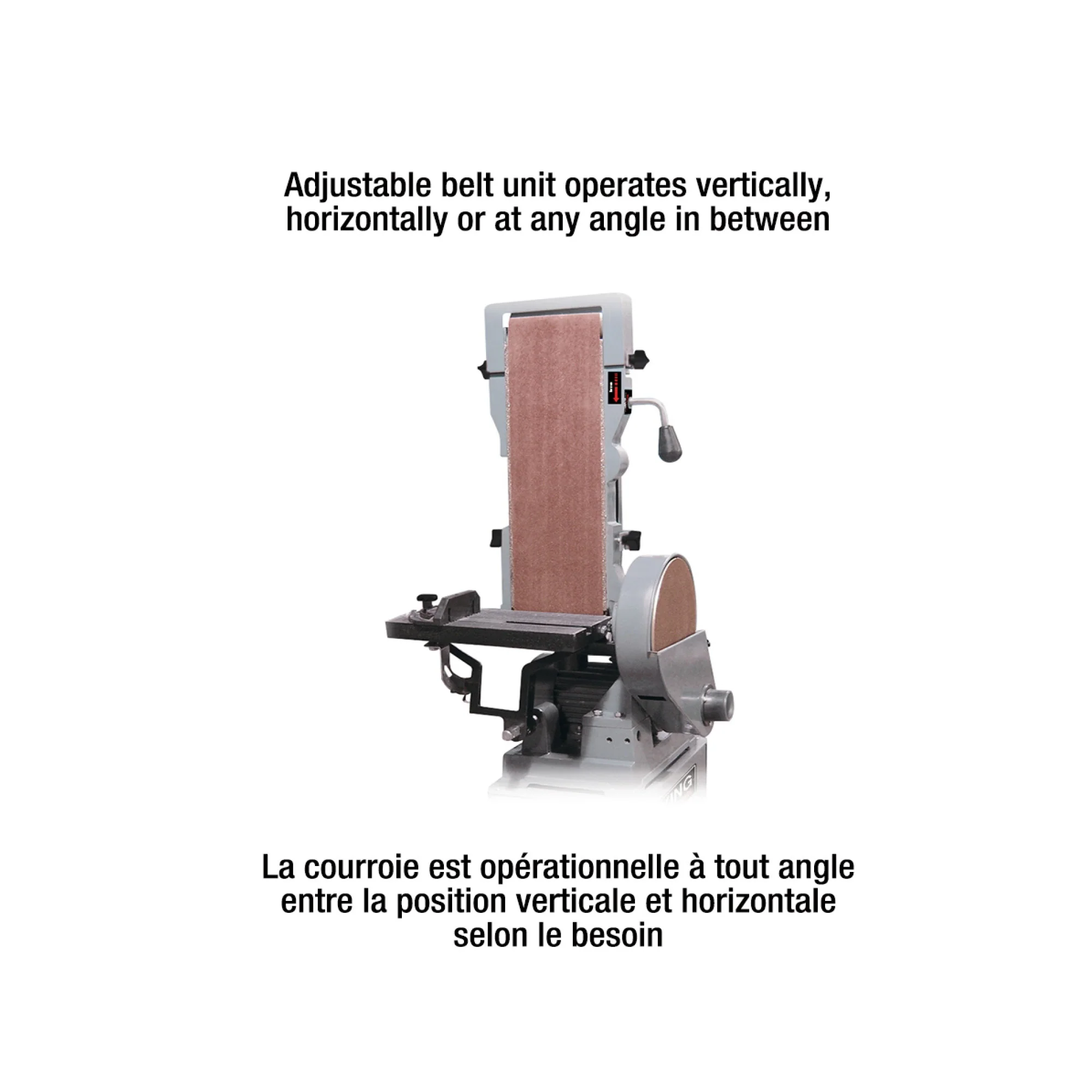 KING Canada KC-760L, 6” x 48” Belt & 9” disc sander - Image 2