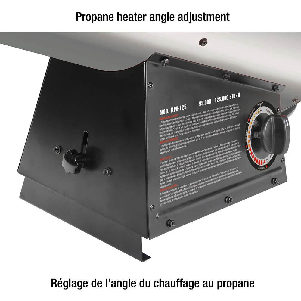 KING Canada KPH-60, Forced Air Construction Propane Heater 60,000 BTH - Image 3