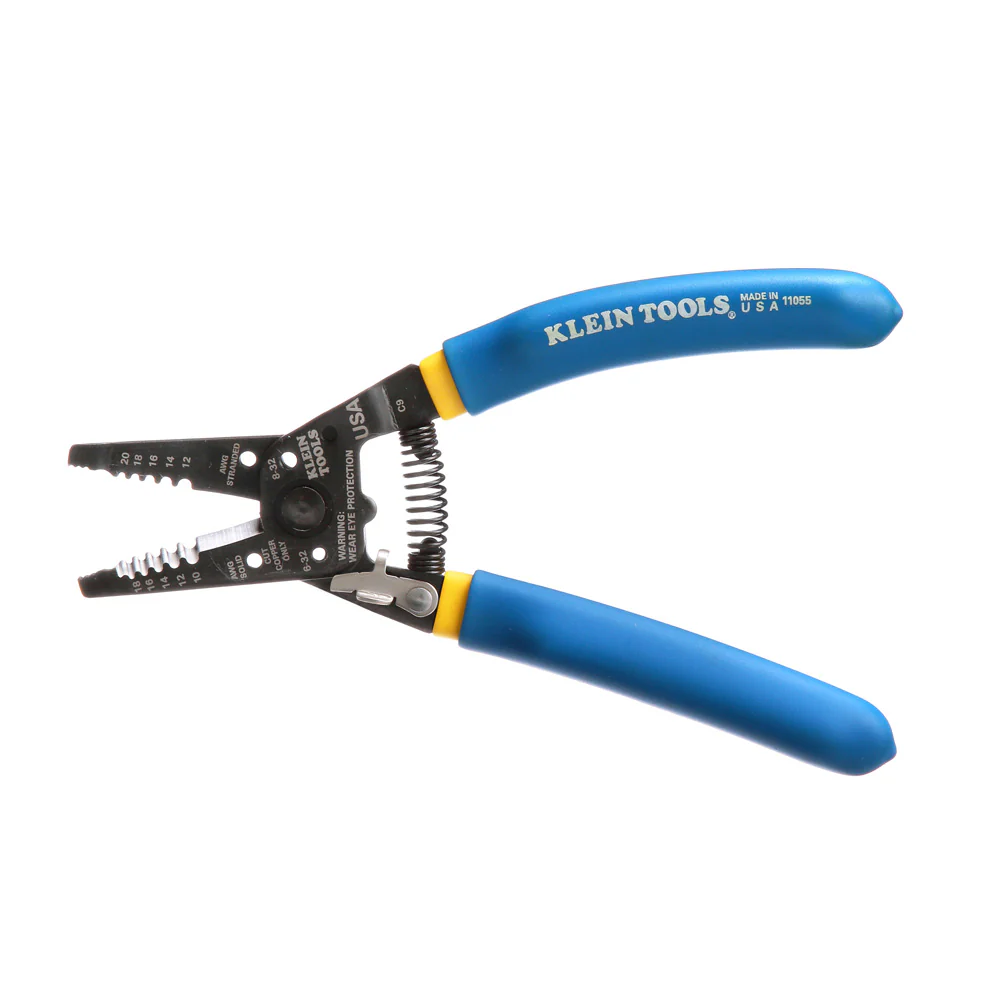 Klein Tools 11055, Solid and Stranded Copper Wire Stripper and Cutter - Image 11