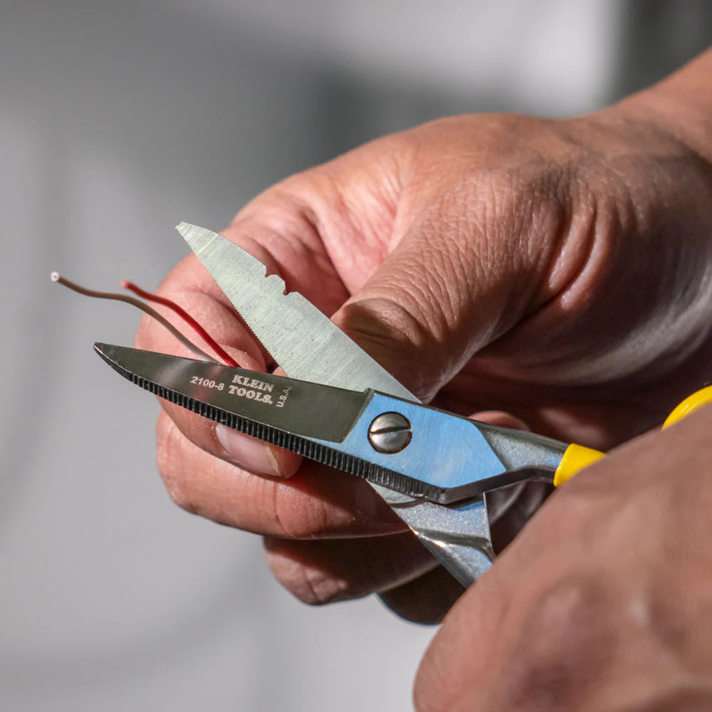 Klein Tools 2100-8, Free-Fall Snip Stainless Steel - Image 3