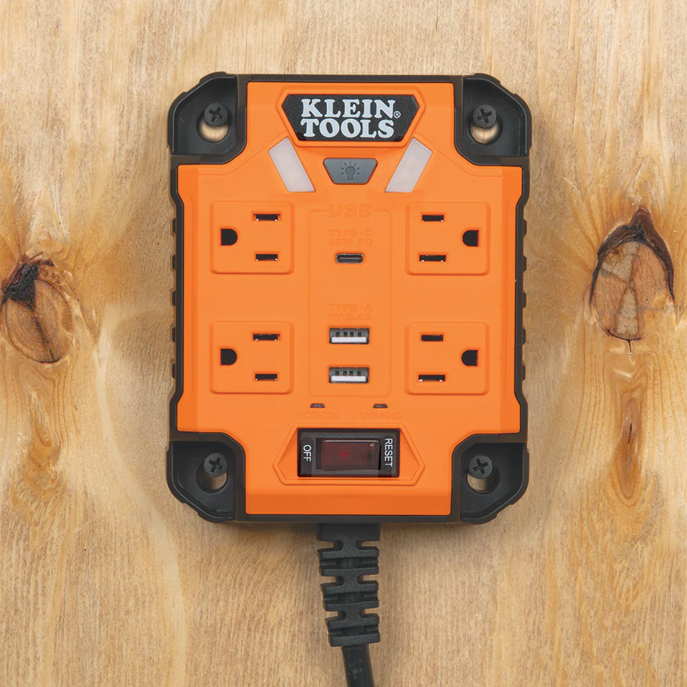 Klein Tools 29601, PowerBox 1, Magnetic Mounted Power Strip with Integrated LED Lights - Image 13