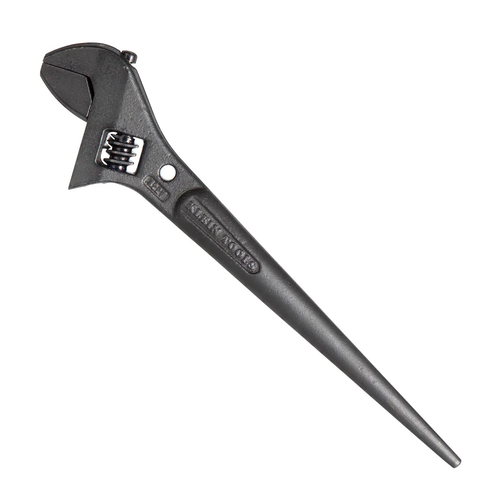 Klein Tools 3227, Adjustable Spud Wrench, 10-Inch, 1-7/16-Inch, Tether Hole - Image 11