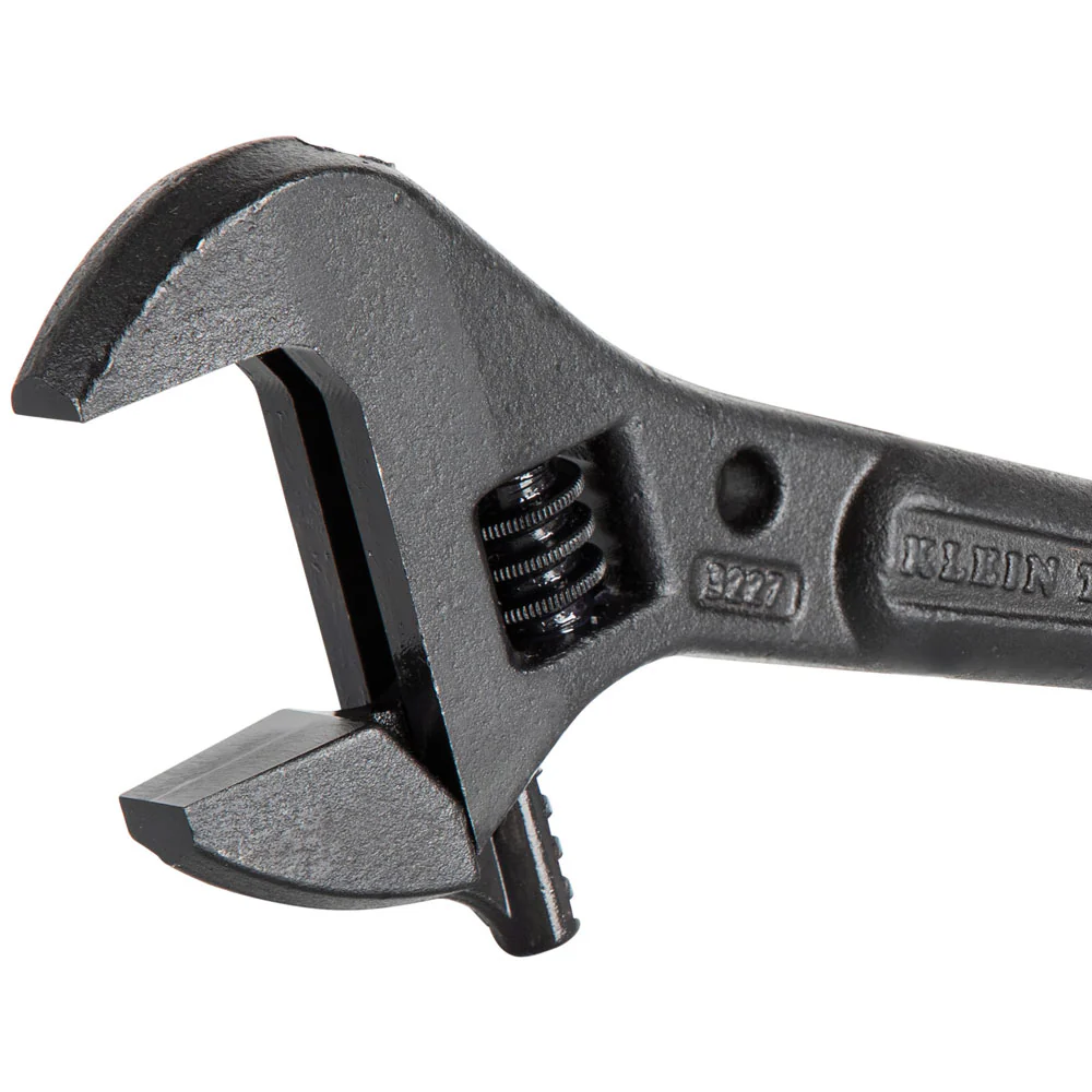 Klein Tools 3227, Adjustable Spud Wrench, 10-Inch, 1-7/16-Inch, Tether Hole - Image 12
