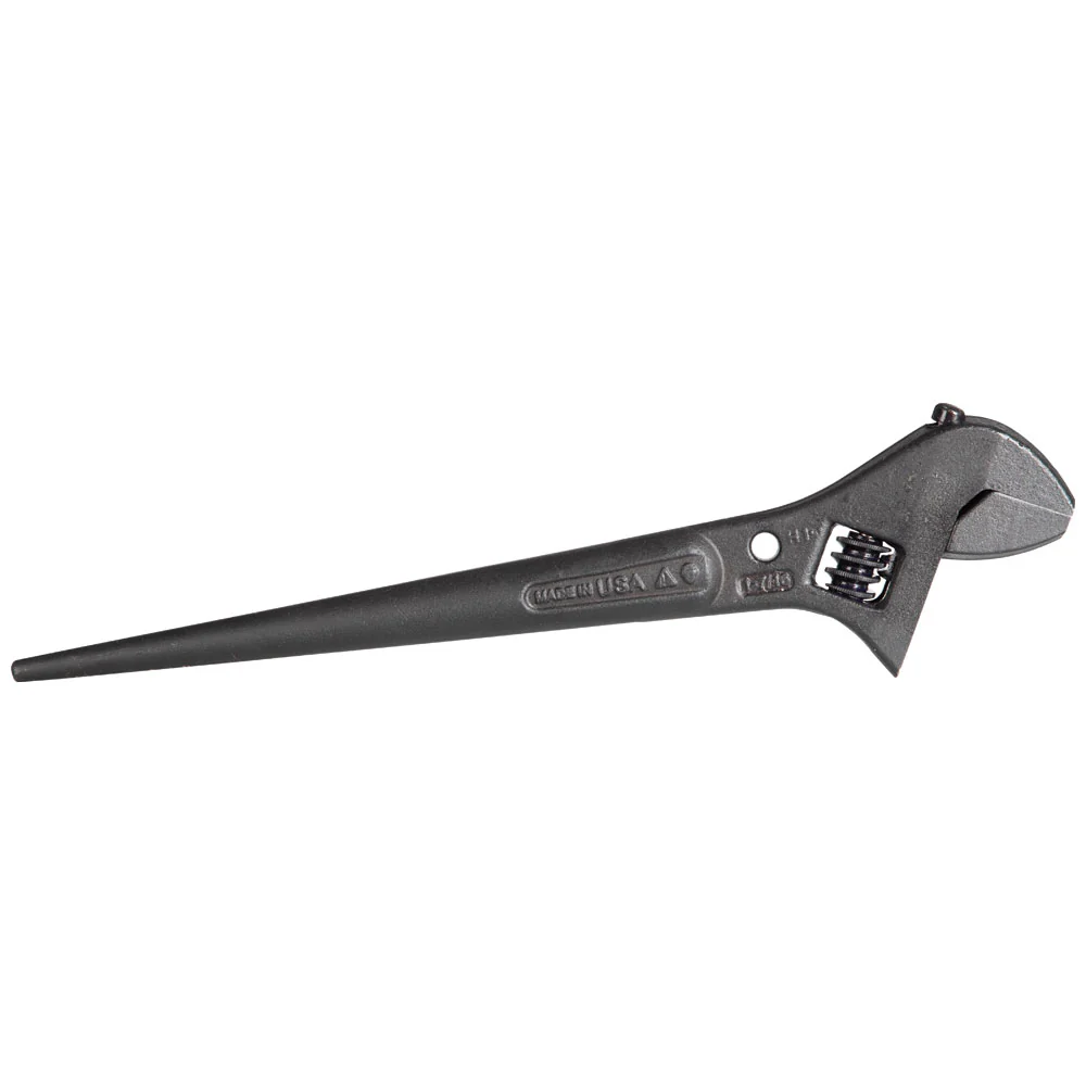Klein Tools 3227, Adjustable Spud Wrench, 10-Inch, 1-7/16-Inch, Tether Hole - Image 13