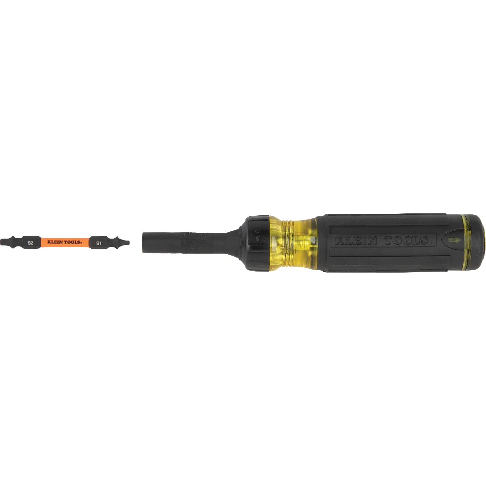 Klein Tools 32313HD, 13-in-1 Ratcheting Impact Rated Screwdriver - Image 4