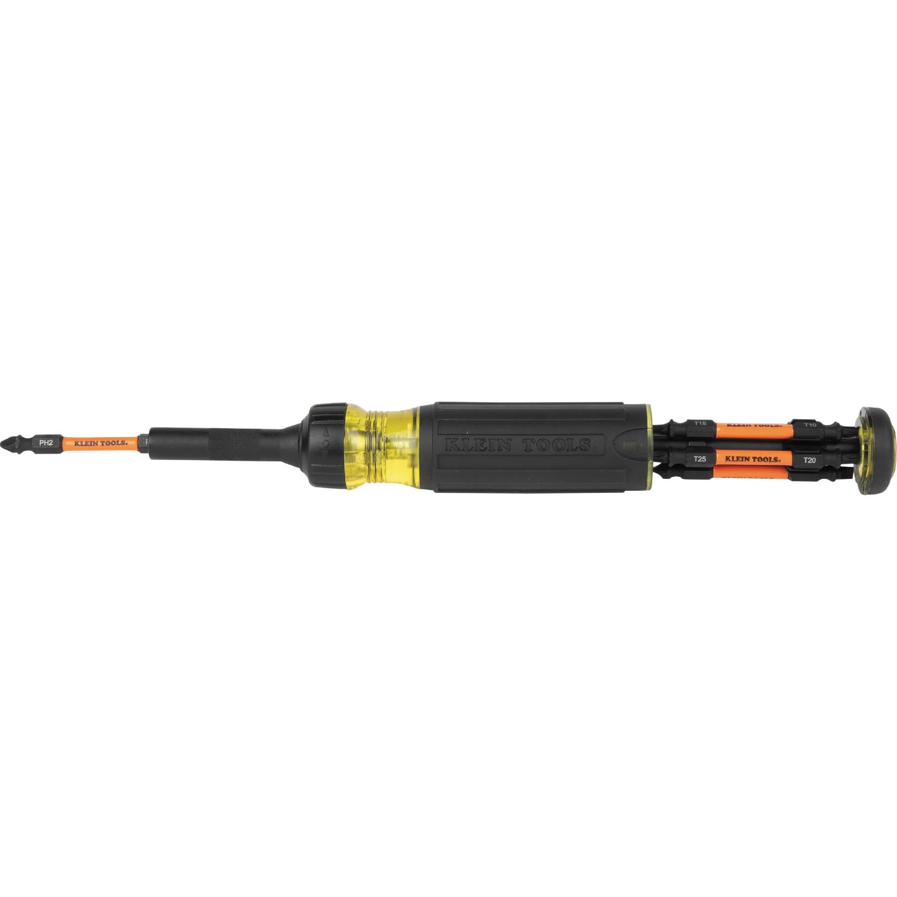 Klein Tools 32313HD, 13-in-1 Ratcheting Impact Rated Screwdriver - Image 6