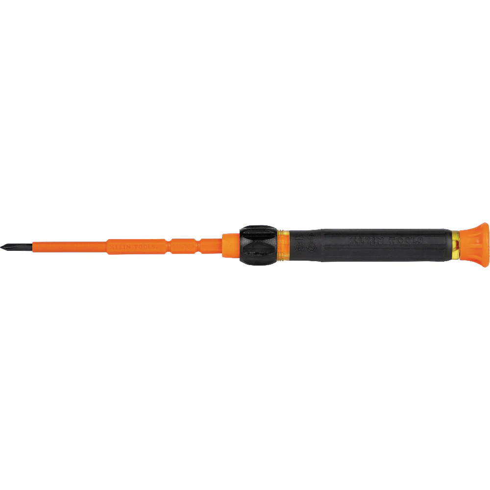 Klein Tools 32581INS, 2-in-1 Insulated Electronics Screwdriver, Phillips, Slotted Bits - Image 9