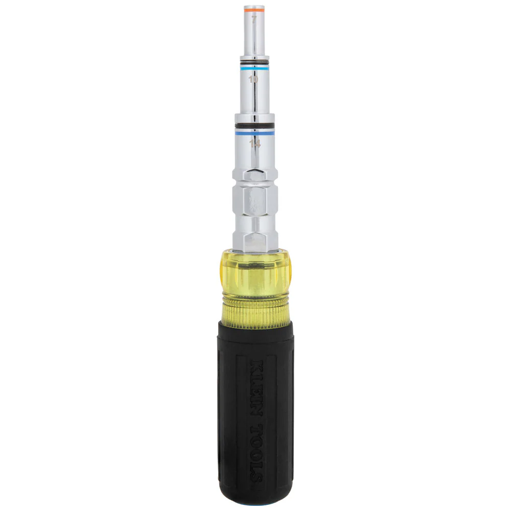 Klein Tools 32809MAGM, 11-in-1 Pass Through Magnetic Multi-Nut Driver, Metric - Image 8
