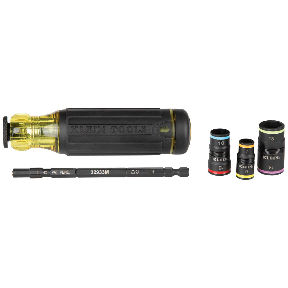 Klein Tools 32933M, 6-in-1 Impact Rated Flip Socket Set, Metric - Image 11