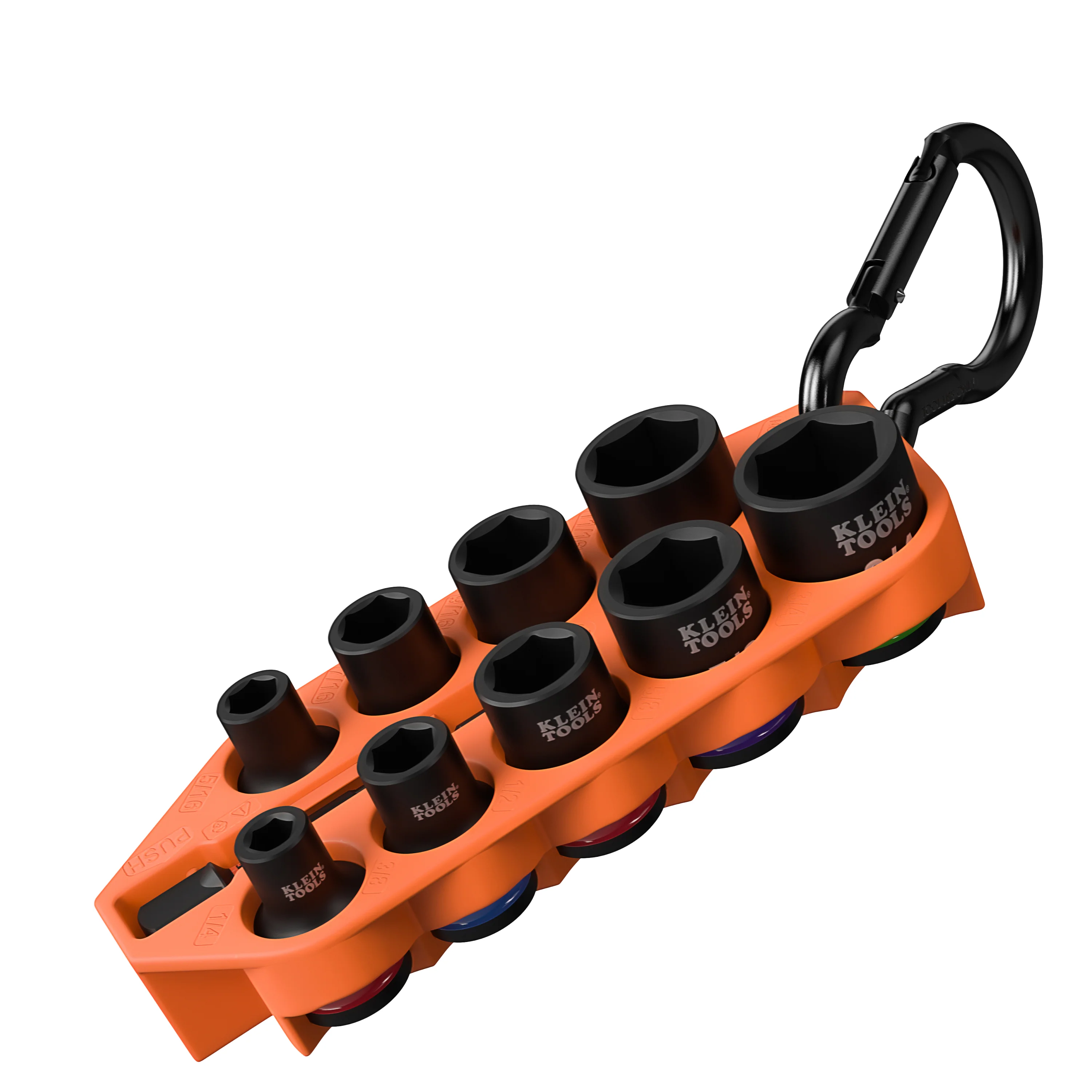 Klein Tools 33809, Grab-And-Go Impact Socket Set, SAE, 10-Piece - Image 6