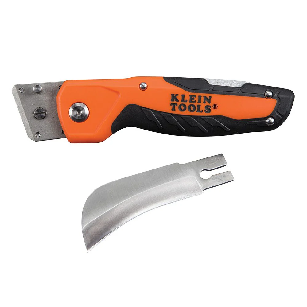 Klein Tools 44218, Cable Skinning Utility Knife w/Replaceable Blade - Image 7