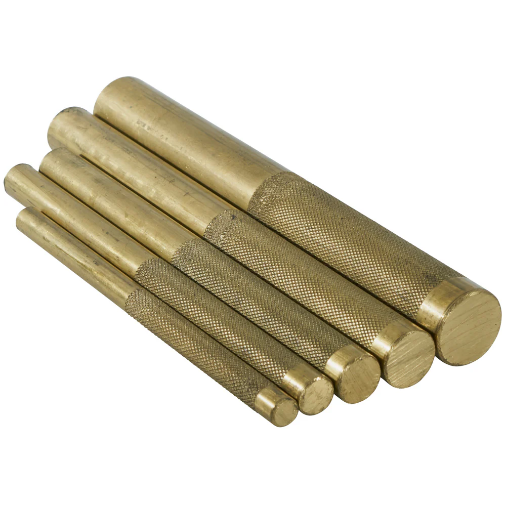 Klein Tools 4BPSET5, Brass Punches 5 Piece Set - Image 2