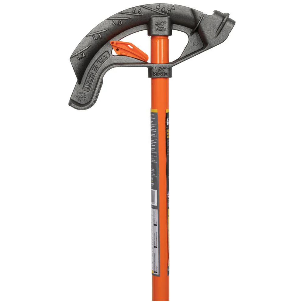 Klein Tools 51604, Iron Conduit Bender 3/4-Inch EMT with Angle Setter™ - Image 10
