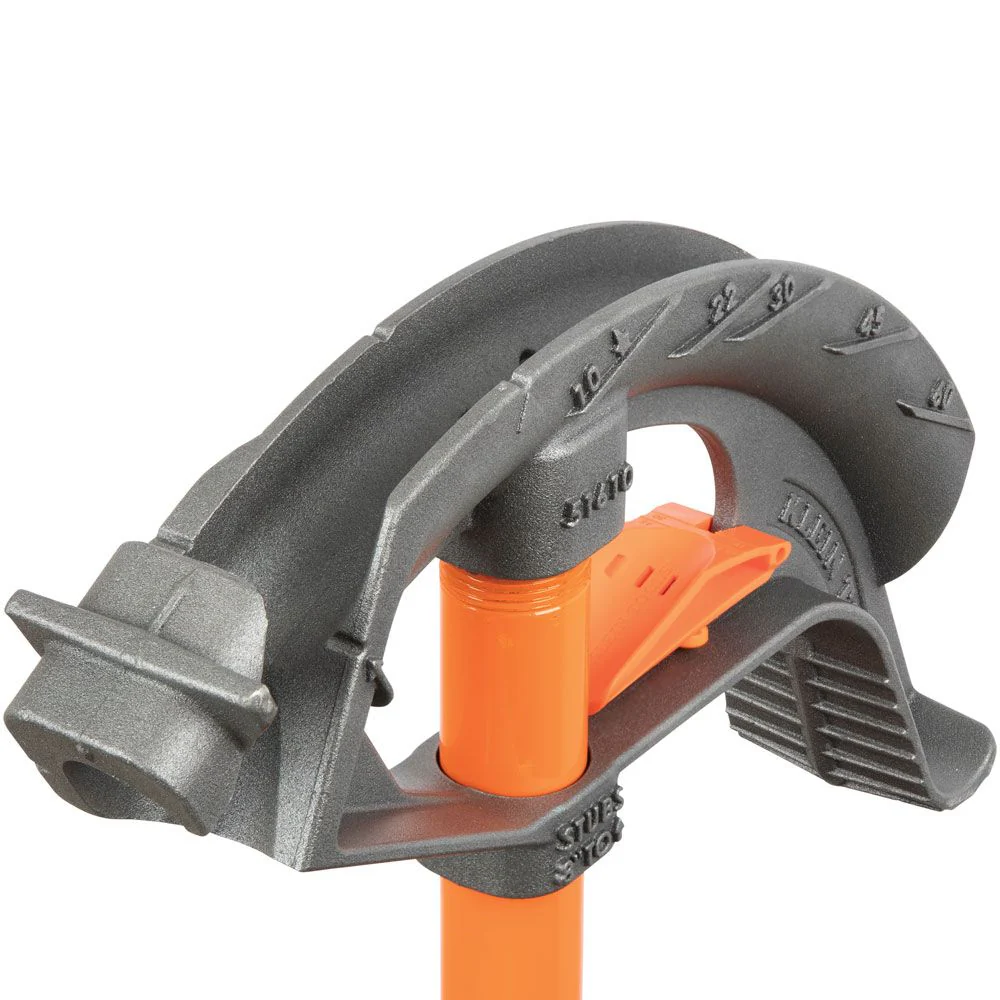 Klein Tools 51605, Iron Conduit Bender 1" EMT with Angle Setter™ - Image 3