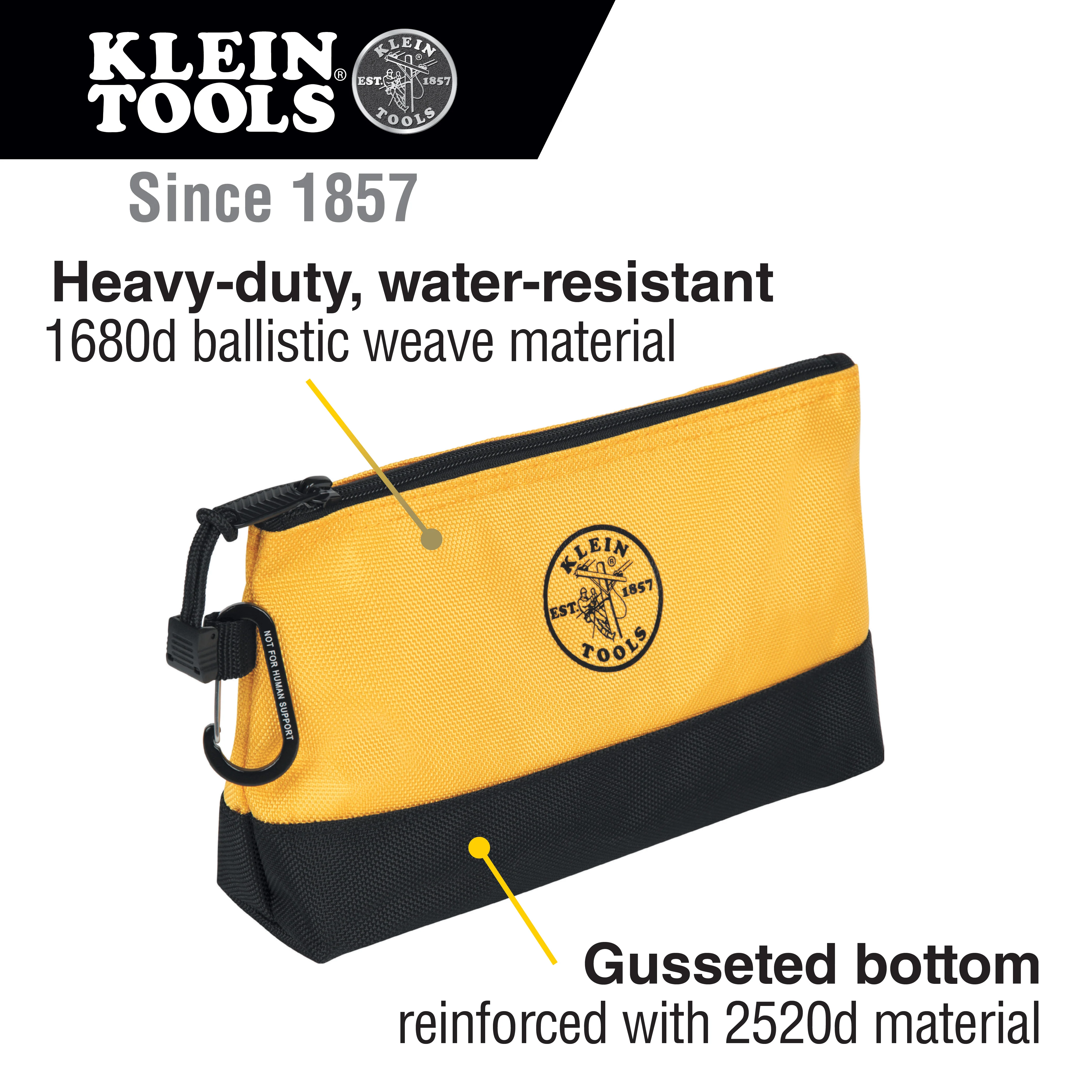 Klein Tools 55569, Stand-Up Zipper Bags, 5-Pack - Image 5